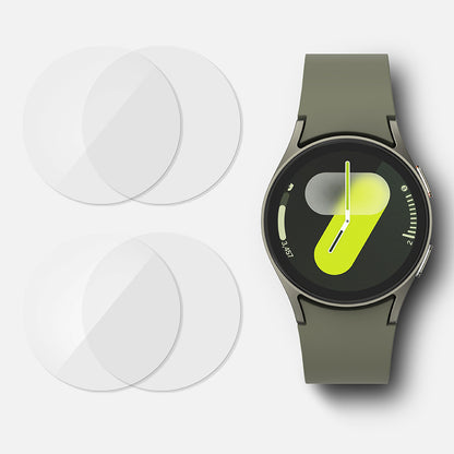 Ringke R4 Protective Film for Samsung Galaxy Watch7 40mm, Set of 4 pieces, Tempered Glass