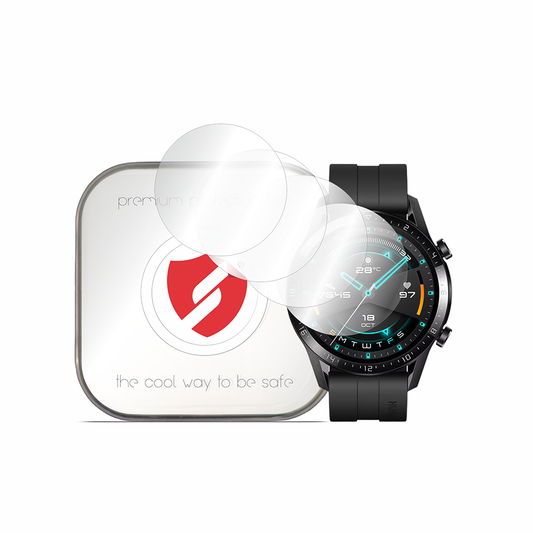 Προστατευτική Μεμβράνη Smart Protection Premium Classic για Huawei Watch GT 2 46mm, Σετ 4 τεμαχίων, Πλαστικό