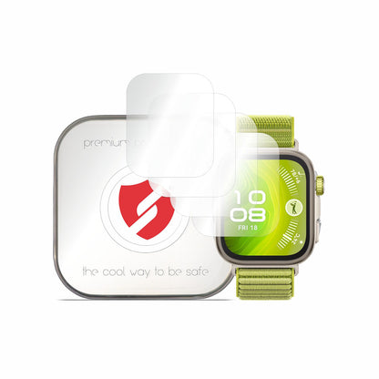 Smart Protection Premium Classic Screen Protector Film for Huawei Watch Fit 4 Pro, Set of 4 pieces, Plastic
