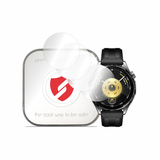 Προστατευτική Μεμβράνη Smart Protection Premium Classic για Huawei Watch GT 6 46mm, Σετ 4 τεμαχίων, Πλαστικό