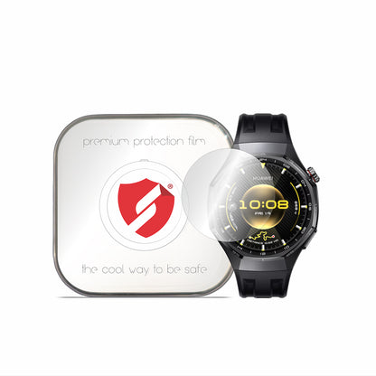 Smart Protection Premium Classic Screen Protector for Huawei Watch GT 6 Pro, Set of 4 Pieces, Plastic