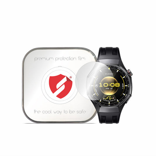 Smart Protection Premium Classic Screen Protector for Huawei Watch GT 6 Pro, Set of 4 Pieces, Plastic