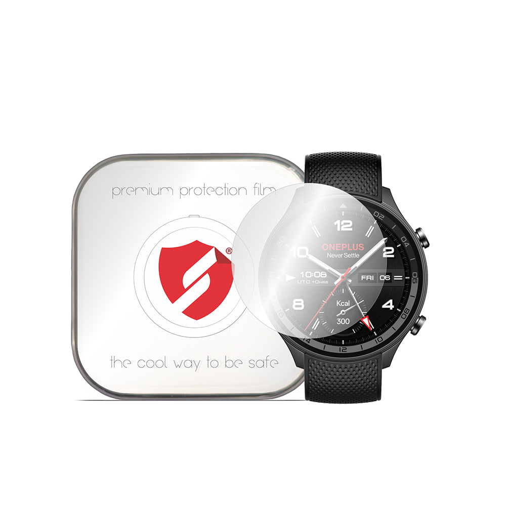 Smart Protection Premium Classic Protective Film for OnePlus Watch 2R, Set of 4 pieces, Plastic