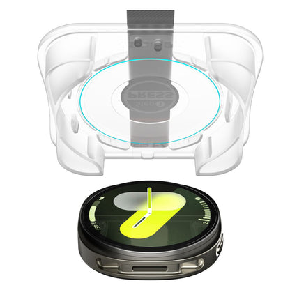 Spigen GlastR EZ FIT Protective Film for Samsung Galaxy Watch9 / Watch8 40mm, Set of 2, Tempered Glass AGL09874