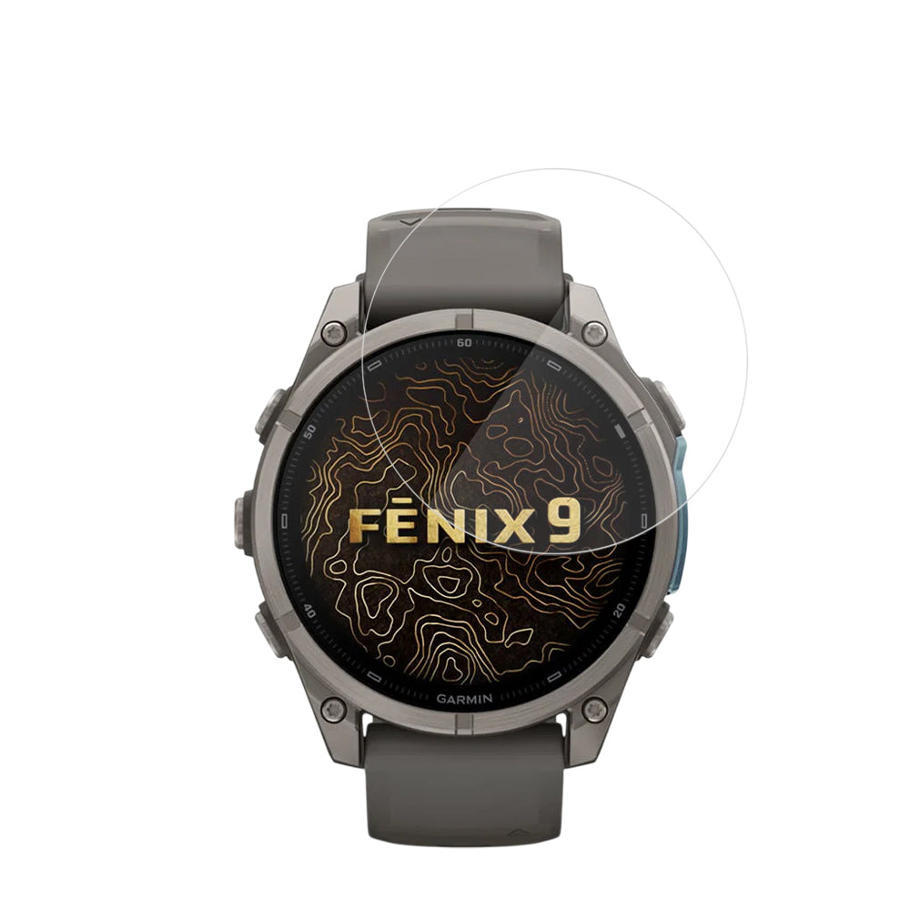 Προστατευτική Μεμβράνη Techsuit Nano Flex για Garmin Fenix 9 Pro 43mm / Fenix 9 43mm, Σετ 2 τεμαχίων, Πλαστικό, Μαύρο