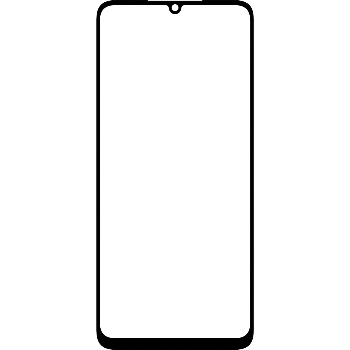 Γυαλί Οθόνης + OCA Forward Shield για Samsung Galaxy A05 A055, Μαύρο
