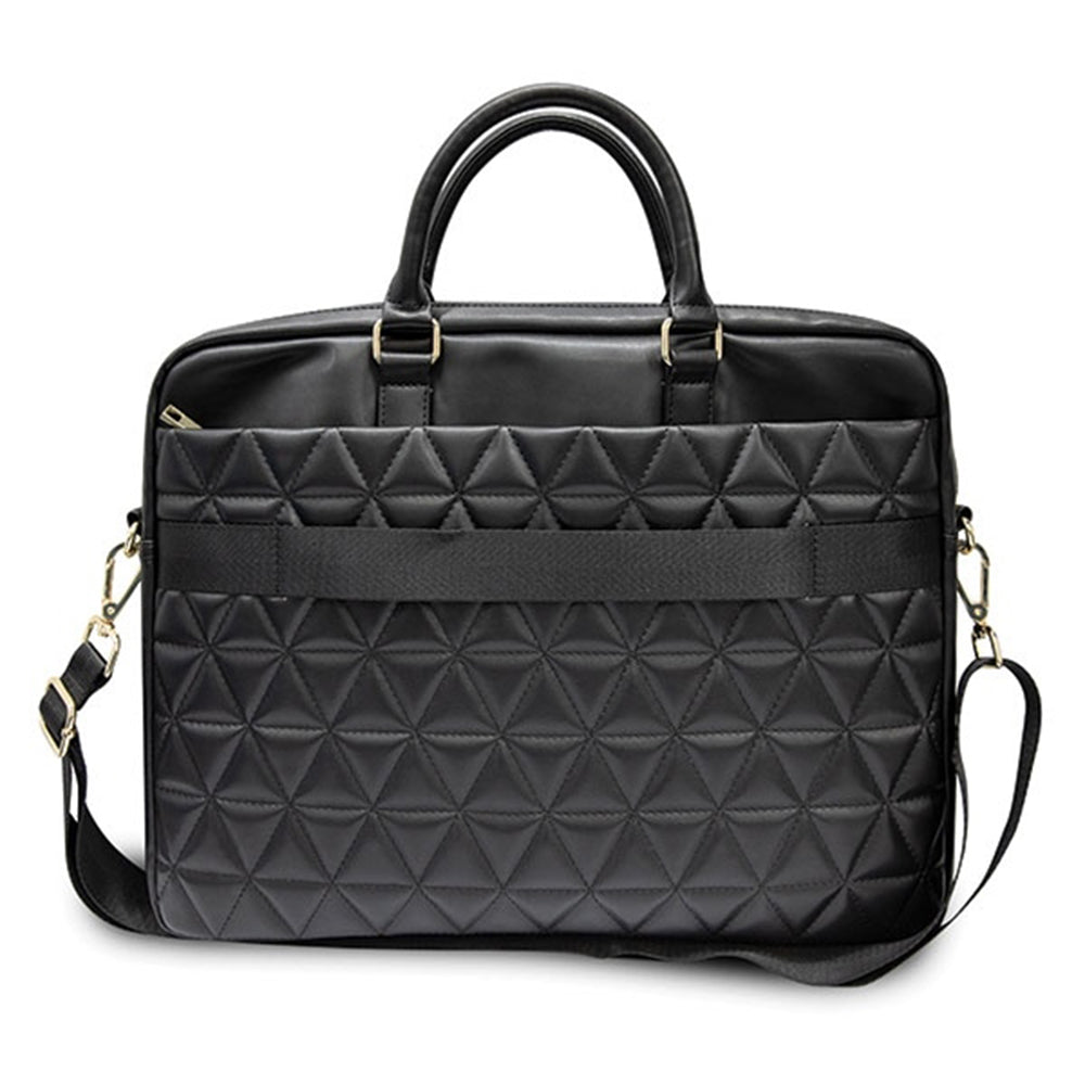 Τσάντα Guess Quilted για Laptop 15inch, Μαύρη