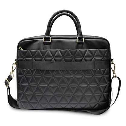 Τσάντα Guess Quilted για Laptop 15inch, Μαύρη