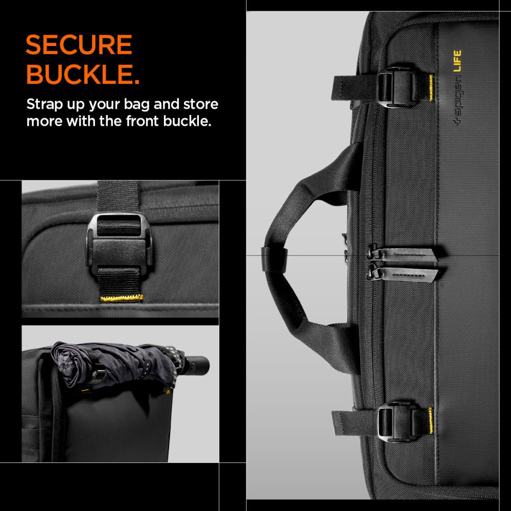 Spigen Klasden Bag for 16inch Laptop, Black AFA09540
