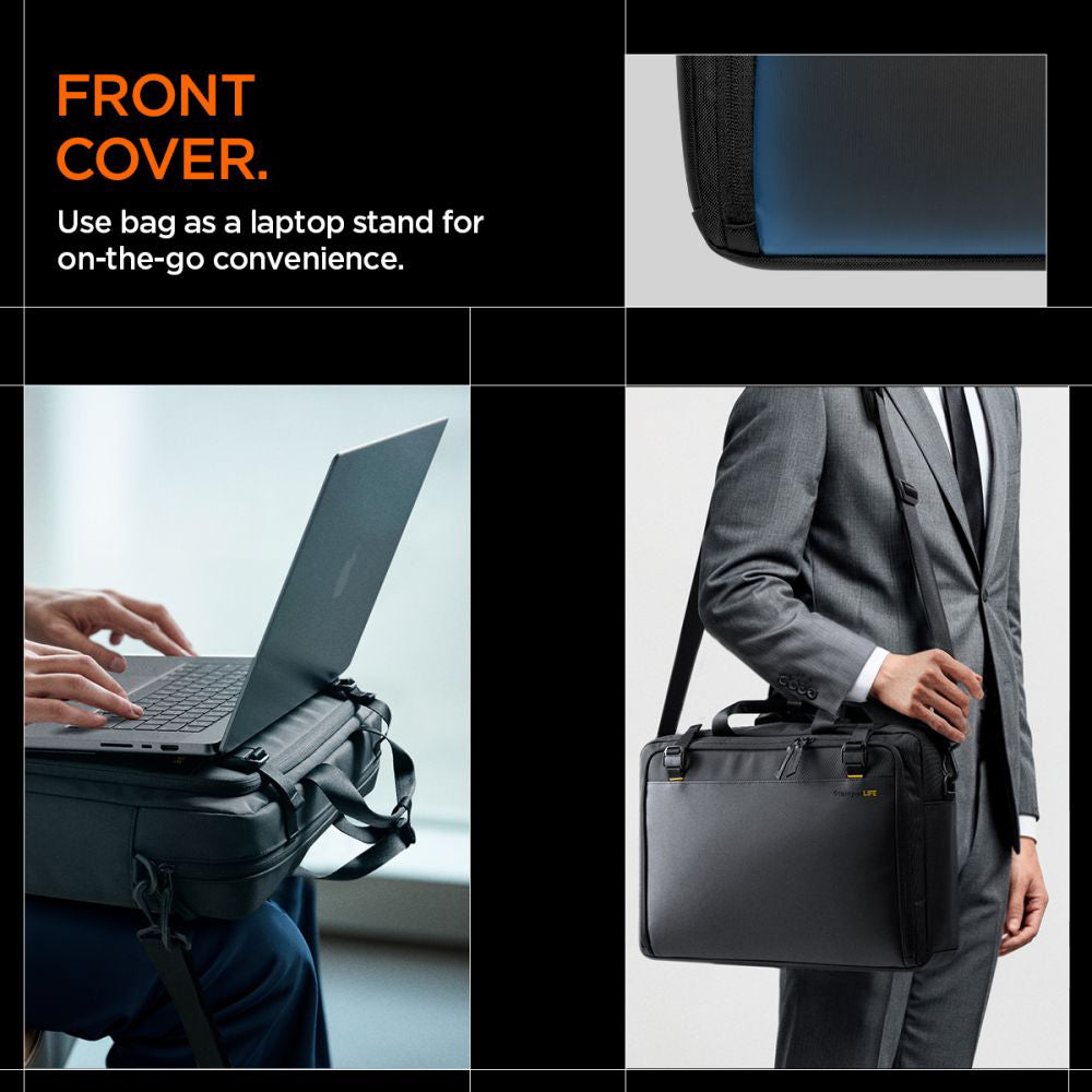 Spigen Klasden Bag for 16inch Laptop, Black AFA09540