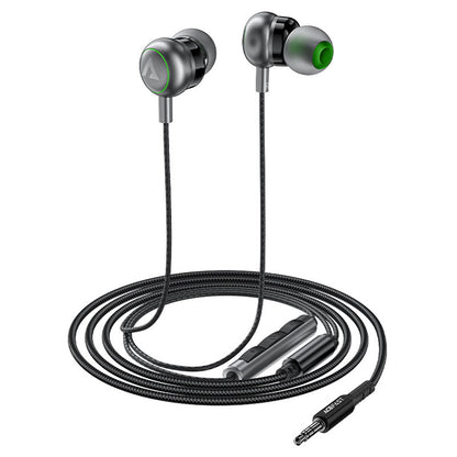 Ακουστικά Handsfree 3.5mm Acefast L4, Μαύρο