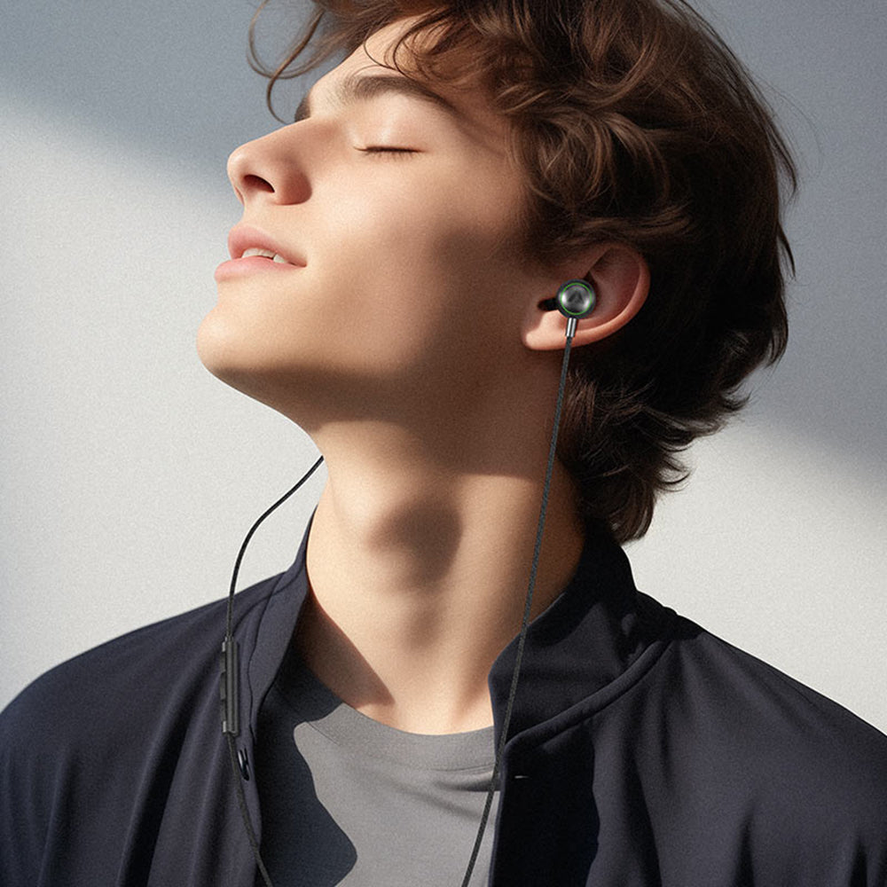 Ακουστικά Handsfree 3.5mm Acefast L4, Μαύρο