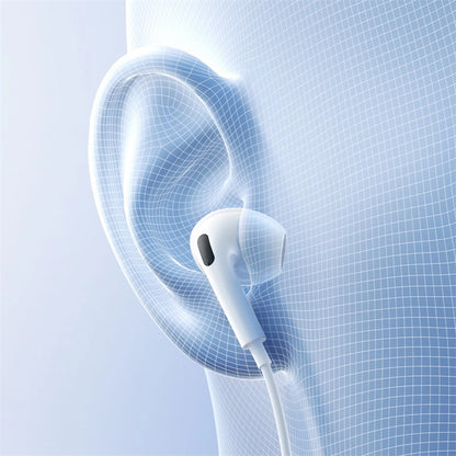 Handsfree 3.5mm Baseus Encok HZ19, Λευκό A00182301213-00