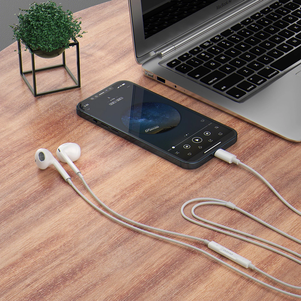 Ακουστικά Handsfree 3.5mm Dudao X14Pro, Λευκό