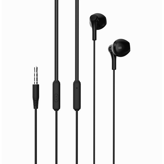 Handsfree 3.5mm XO Design EP39, Μαύρο