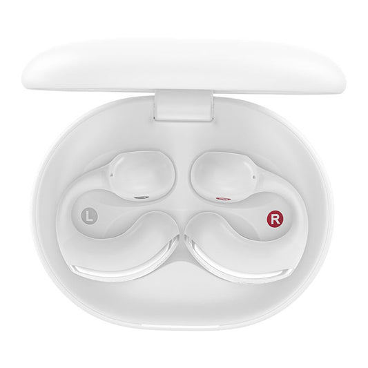 Handsfree Bluetooth Acefast Aceclip Pro, TWS, Λευκό