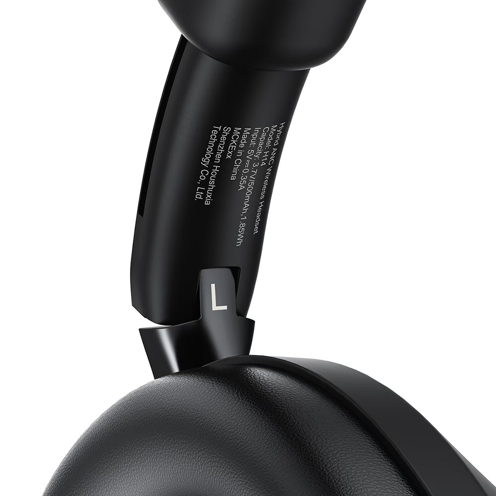 Handsfree Bluetooth Acefast H14, A2DP, ANC, Black
