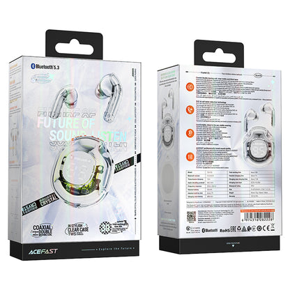 Acefast T8 Bluetooth Handsfree, TWS, White