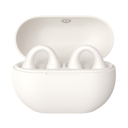 Handsfree Bluetooth Baseus Bass 15 Clip, TWS, White A00079500223-00