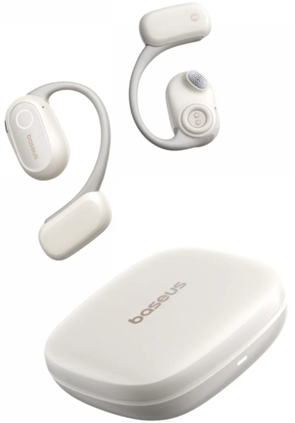 Handsfree Bluetooth Baseus Bowie MF1, TWS, Λευκό A00084501223-00