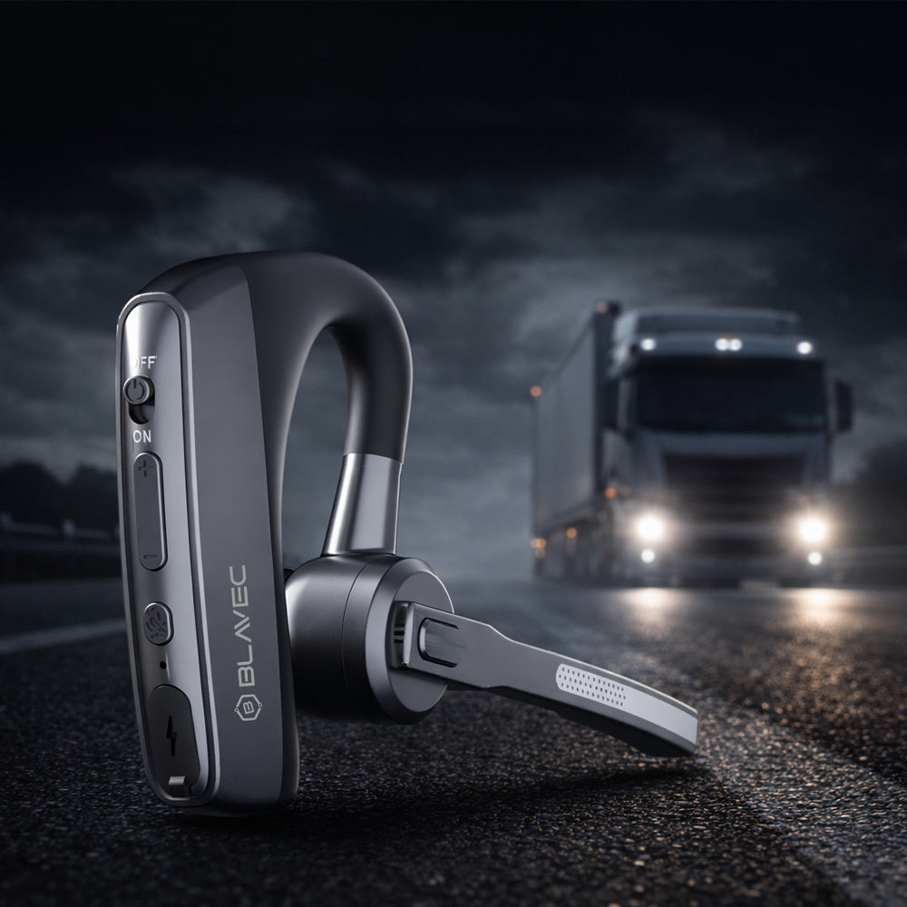 Bluetooth handsfree Blavec Voyager 1, MultiPoint, A2DP, Μαύρο
