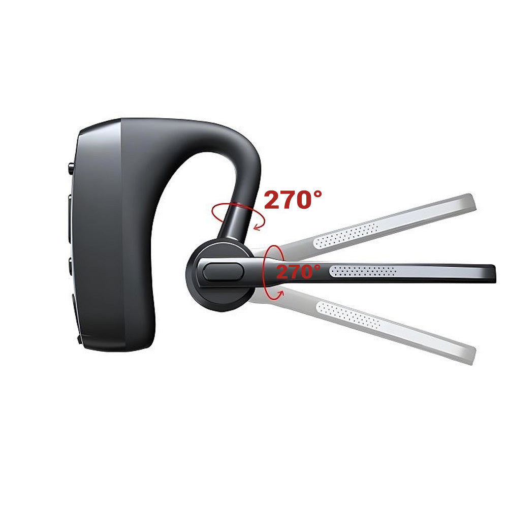 Bluetooth handsfree Blavec Voyager 1, MultiPoint, A2DP, Μαύρο