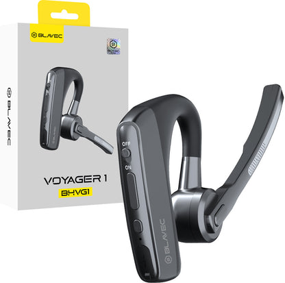 Bluetooth handsfree Blavec Voyager 1, MultiPoint, A2DP, Μαύρο