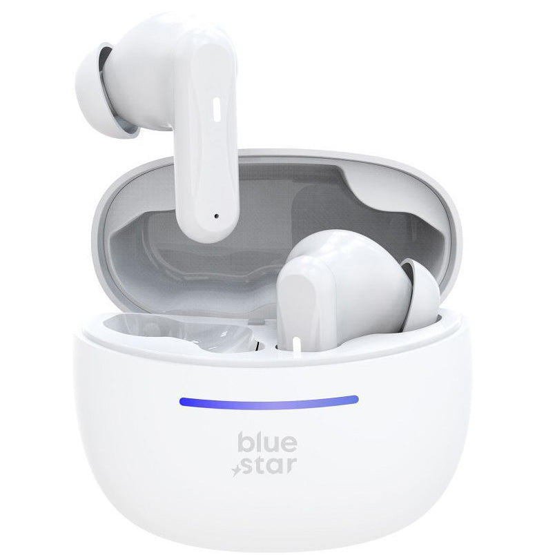 Handsfree Bluetooth Blue Star BK44, TWS, White