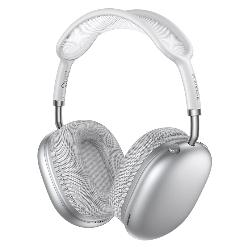 Ασύρματο Handsfree Bluetooth Borofone BO36 Tone, A2DP, Ασημί
