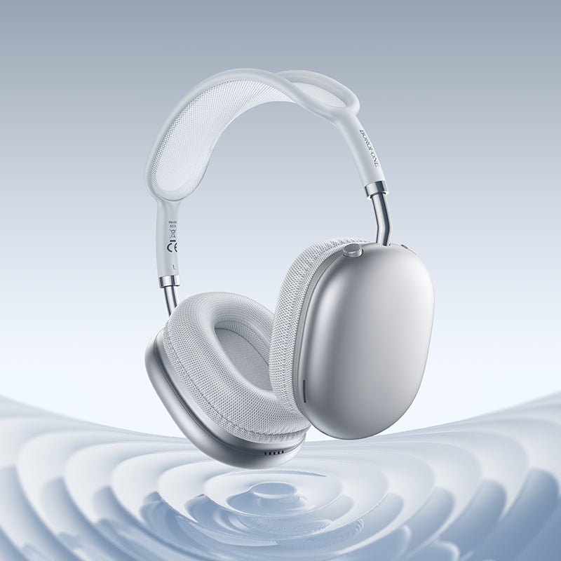 Ασύρματο Handsfree Bluetooth Borofone BO36 Tone, A2DP, Ασημί