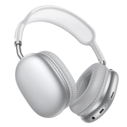Ασύρματο Handsfree Bluetooth Borofone BO36 Tone, A2DP, Ασημί