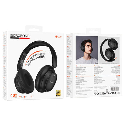 Bluetooth Handsfree Borofone BO39 Melotide, A2DP, Μαύρο