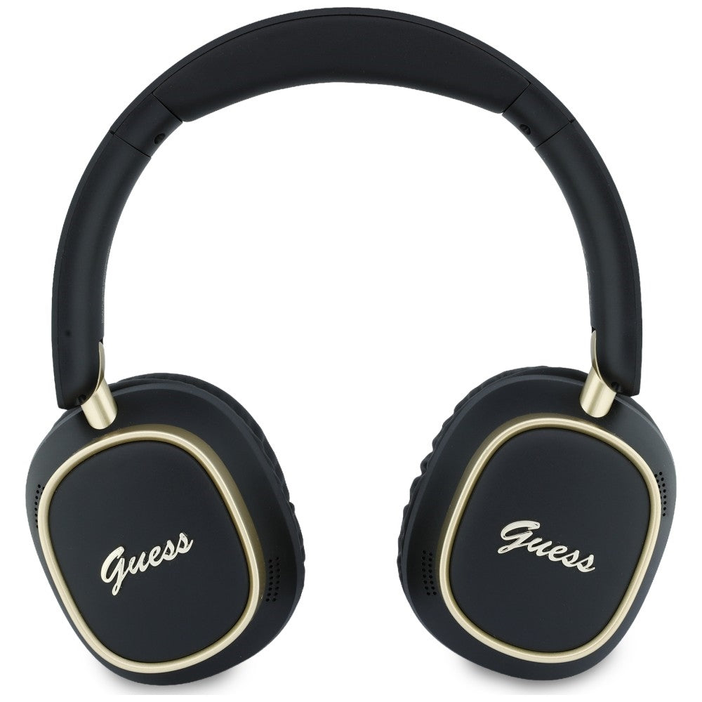 Handsfree Bluetooth Guess Rectangle Metal Script, A2DP, Μαύρο