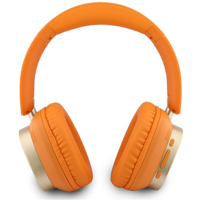 Handsfree Bluetooth Guess Rectangle Metal Script, A2DP, Πορτοκαλί