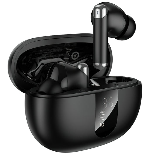 Handsfree Bluetooth HOCO EQ26, TWS, ANC, Μαύρο