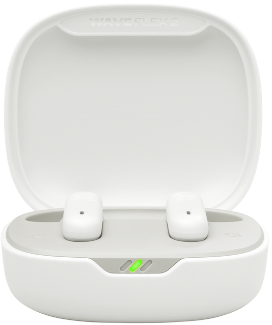 Handsfree Bluetooth JBL Wave Flex 2, TWS, ANC, MultiPoint, Λευκό JBLWFLEX2WHT