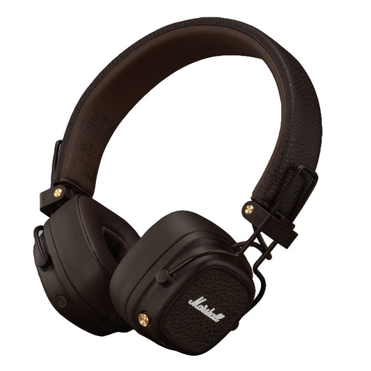 Handsfree Bluetooth Marshall Major V, A2DP, Καφέ