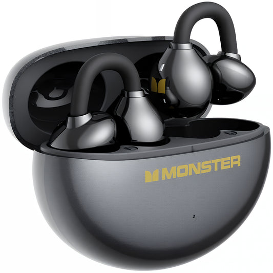 Ασύρματα ακουστικά Bluetooth Monster AirClip AC200, TWS, Μαύρο