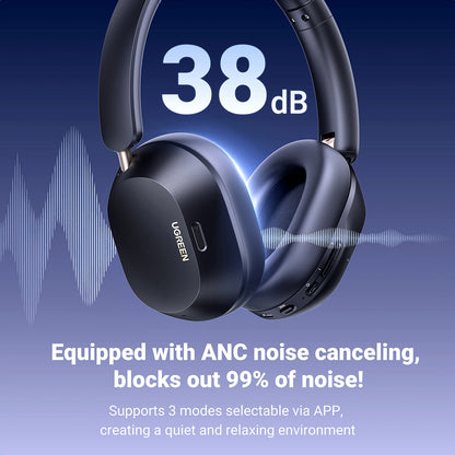 UGREEN HiTune Max5C HP203 Handsfree Bluetooth, A2DP, ANC, Blue
