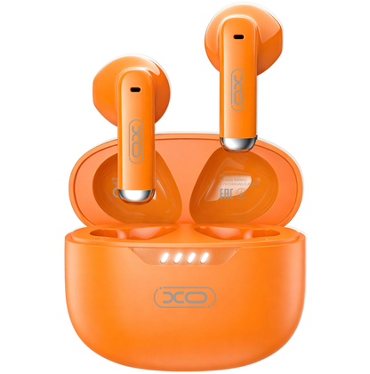 Ασύρματο ακουστικό Bluetooth XO Design G50, TWS, Πορτοκαλί