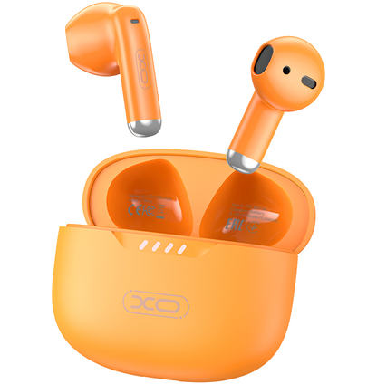 Ασύρματο ακουστικό Bluetooth XO Design G50, TWS, Πορτοκαλί