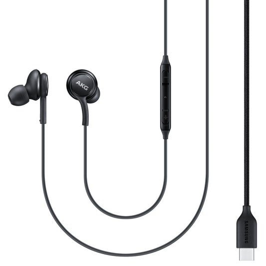Ακουστικά Handsfree USB-C Samsung EO-IC100, Μαύρο EO-IC100BBEGEU