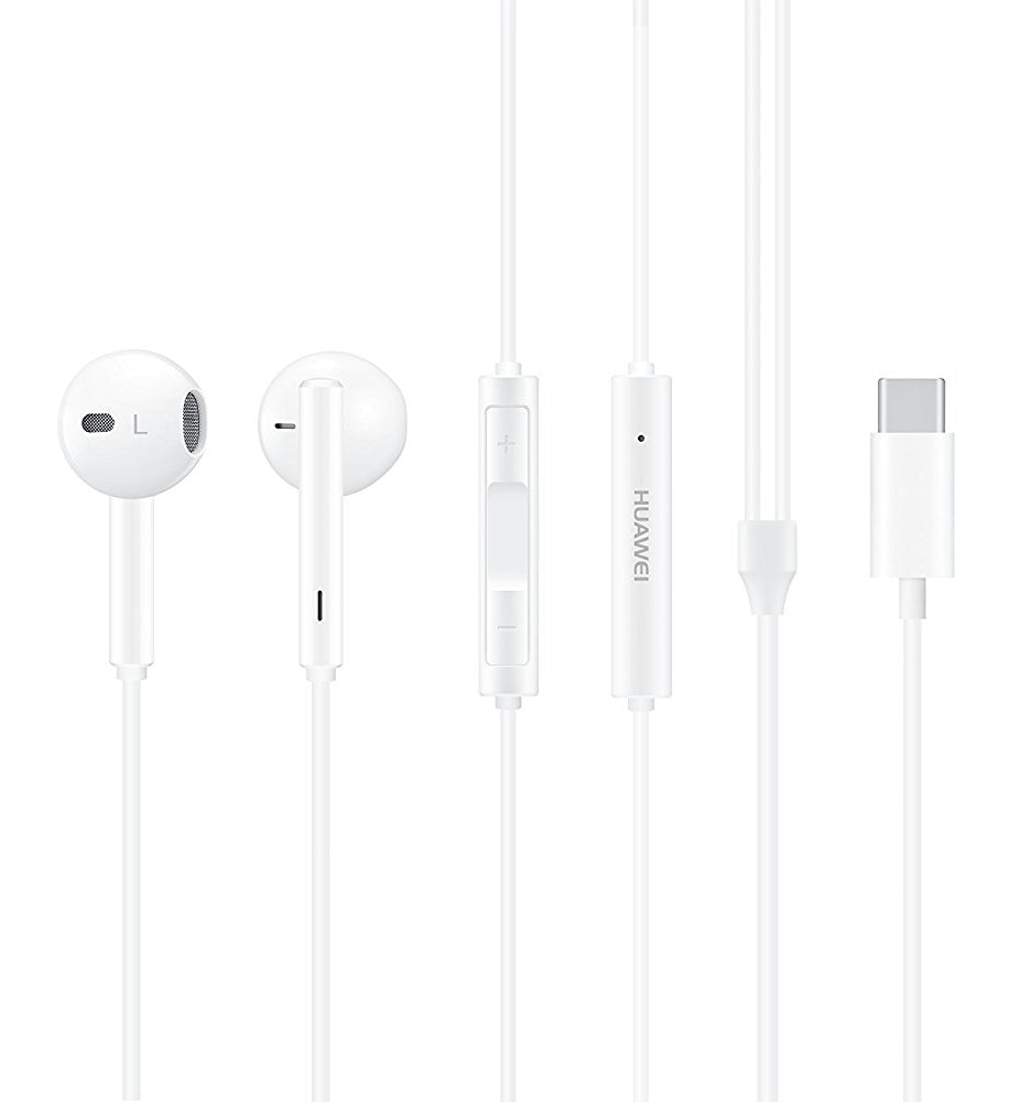Handsfree USB-C Huawei CM33, Λευκό 55030088