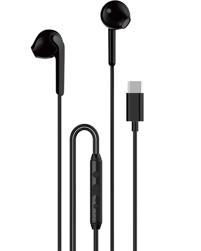 Handsfree USB-C Dudao X3C, Μαύρο