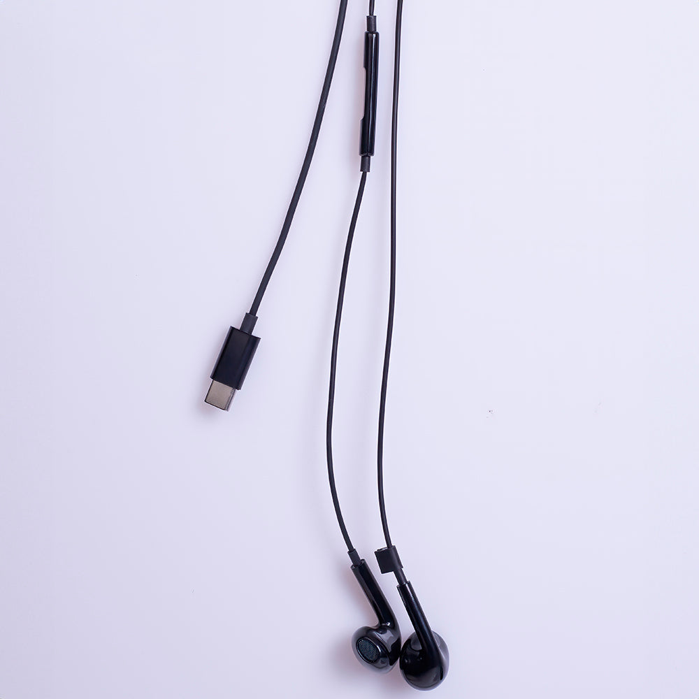 Handsfree USB-C MaXlife MXEP-04, Black