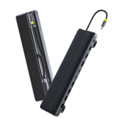 Hub USB-C Baseus EliteJoy EH3, 12σε1, Γκρι B0114200