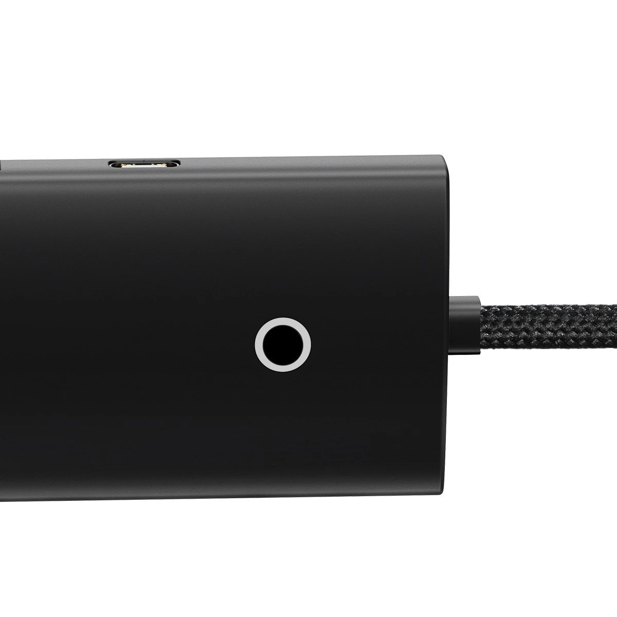 Baseus Lite USB-C Hub, 4 x USB-A 3.0 - 1 x USB-C, 1m, Black WKQX030401