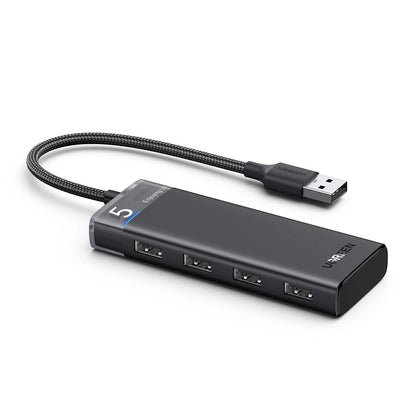 USB Hub UGREEN CM653, 4 x USB-A 3.0, Μαύρο