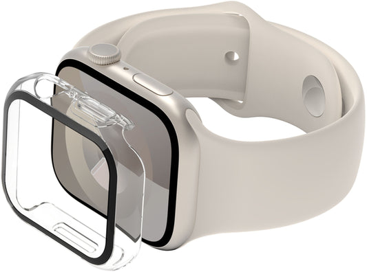 Θήκη Belkin ScreenForce TemperedCurve για Apple Watch 44mm / 45mm Series, Διαφανής OVG004zzCL-REV