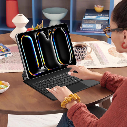 Θήκη με Πληκτρολόγιο για Apple iPad Pro 13 (2025) / (2024), Tech-Protect, SmartCase Magnetic, Μαύρη